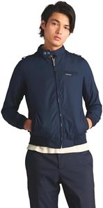 Members Only Men's Big & Tall Classic Iconic Racer, Slim Fit Jacket (Navy, 3XL)