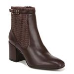 Franco Sarto Womens Tribute Bootie, Dark Brown Multi, 8