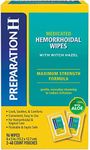 Preparation H Hemorrhoid Flushable 