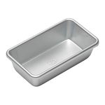 Tala Performance Silver Anodised 2lb Loaf Pan, 210 x 115 x 60mm, Robust Aluminium, Made in England, Superior Even Heat Distribution, Easy Release, Fridge and Freezer Safe