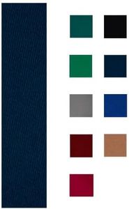 Accuplay Worsted Fast Speed Pre Cut Pool Table Felt - Billiard Cloth Navy for 9' Table
