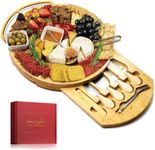 Round Cheese and Charcuterie Board 