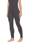 Terramar S486-010M Women's Thermasilk Pointelle Pant, Black, Medium