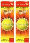 (2 Pack) - Bee Health - Propolis Throat Spray | 50ml | 2 PACK BUNDLE