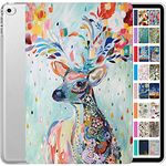 DuraSafe Cases for iPad 2015 PRO 12.9 Inch 1 Gen [ 1st Generation ] A1652 A1584 ML0H2HN/A ML0G2HN/A ML0N2HN/A Printed Slim Hard Shell Protective Stand Cover - Deer Print