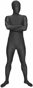 AltSkin Full Body stretch fabric Suit (S, Black)