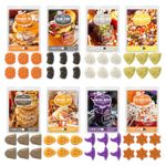 Halloween Scented Wax Melts, ARVIDSSON Spooky Soy Wax Cubes for Wax Warmer, Strong Scent Wax Candle Melts, Fall Wax Melts Gift Set, Pumpkin Pie, Candy Corn, Spooky Spice and More