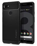 Spigen Rugged Armor Works with Google Pixel 3 Case (2018) - Black