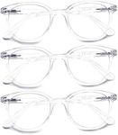 3 Pack Reading Glasses Spring Hinge