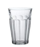 Duralex 1029AB06/6 Picardie Water Glass without Filling Mark, 360ml, Pack of 6