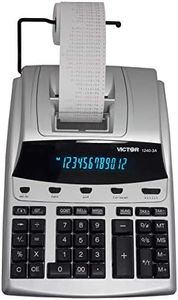 Victor 1240-3A 12 Digit Heavy Duty Commercial Printing Calculator with Built-In AntiMicrobial Protection