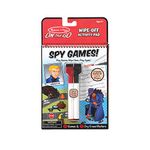 Melissa & Doug Reusable Activity Pad - Spy Game, Spy Game 1-2 Players, Kids Travel Games Activity Book, Kids Travel Activity Packs, Age +6 years, Gift for Boys or Girls