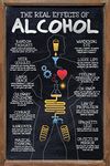 The Real Effects of Alcohol Funny Cool Wall Decor Art Print Poster 24x36