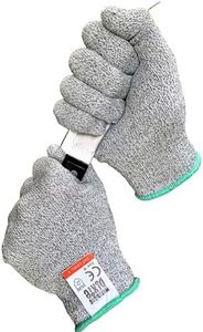 1 Pair of Whistling Dixie Cut Resistant Kitchen Gloves - Offering Level 5 Protection, Food Grade, EN 388 Certified. Size Medium.