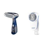 Conair GS38NXC Turbo ExtremeSteam Handheld Fabric Steamer + Conair Fabric Shaver - Fuzz & Lint Remover