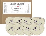 Calming Lavender Extra Large (4.35 oz) Shower Steamers - Can Last Approximately 24 Showers Per Pack of 8 - Handmade in Canada with Pure Essential Oil - 8 Count