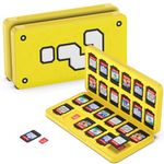 GeeRic 24 Slot Game Card Storage Case Compatible with Switch, Portable Game Card Storage Cartridge with Switch, Games Cartridges & Slot