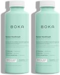 Boka Renew Mouth Wash for Adults - Mouthwash Alcohol Free, Mouth Rinse Fluoride Free Mouthwash, Freshens Breath, Oral Rinse Mouthwash No Alcohol, Mouth Wash for Gums, Mouthwash Gum Health, 2pack