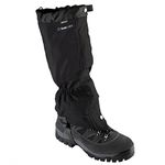 Trekmates Cairngorm Gore-Tex Walking Gaiters, Black, Size 1