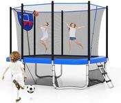 GYMAX Trampoline Outdoor, 10 x 8FT 