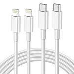 USB C to Lightning Cable 3FT 2Pack 
