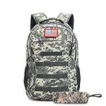 outdoor plus Camo Backpack for Boys