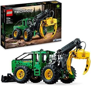 LEGO® Technic John Deere 948L-II Skidder 42157 Building Toy Set,Construction Vehicle Toy with Pneumatic Functions and 4 Wheel Drive, Model Building Kit for Engineering Enthusiasts