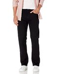 Nautica Traditional Collection's Men's Relaxed Fit Jean Pant, Space Black Wash, 33W x 34L