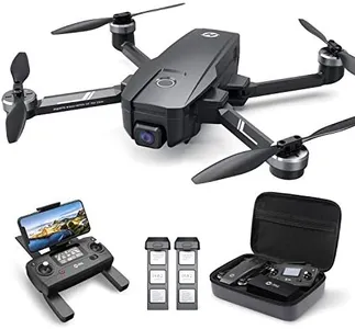 Holy Stone HS720E GPS Drone with 4K EIS UHD 130 FOV Camera for Adults Beginner, FPV Quadcopter with Brushless Motor, 2 Batteries 46 Min Flight Time, 5GHz Transmission, Smart Return Home, Follow Me