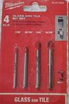 MILWAUKEE 4PC Natural Stone BIT Set