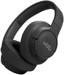 JBL Tune 770NC, Adaptive Noise Cancelling with Smart Ambient, Bluetooth 5.3 with LE Audio *, JBL Pure Bass Sound, Customize Your Listening Experience, Hands-Free Calls with VoiceAware, Black