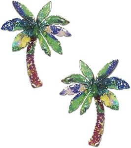 Palm Tree Magnetic Screen Saver Sliding Door Lanai Screen Door Magnet Patio Heavy Duty Magnet Gloss Finish