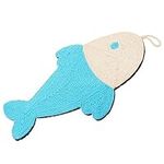 VILLFUL Whale Cat Scratching Mat Kitten Toys Fish Shaped Cat Scratch Pad Cat Scratching Board Indoor Cat Plaything Indoor Cat Pad Pet+rug Whale Toy Flat Target Eva Non-slip Cloth Portable