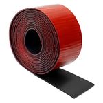 Neoprene Rubber Strips Adhesive 50mm(W) x1.5mm(T) x3m(L) Neoprene Rubber Sheet Solid Rubber Strip for DIY Gaskets, Crafts, Pads, Flooring Protection, Supports, Leveling, Anti-Vibration, Anti-Slip