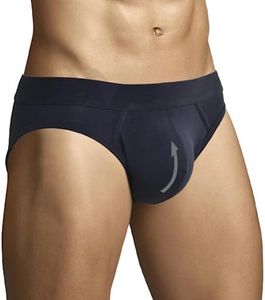 ARIUS Slips rembourrés à l'avant avec Poche de rehaussement - Offre Une Augmentation et Une Meilleure Forme pour Les Parties génitales - Slip avec des Coussinets génitaux. (M)