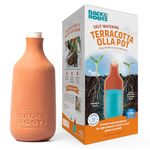 Back to the Roots Self-Watering Terracotta Olla Pot, 700mL Provides 1 Week of Precision Watering