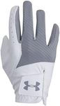 Under Armour Men's Medal Golf Gloves, Steel (035)/Steel, Right Hand X-Large