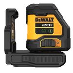 DEWALT 20V MAX, Laser Level, Cross Line Laser, Green, Bare Tool Only (DCLE34021B)