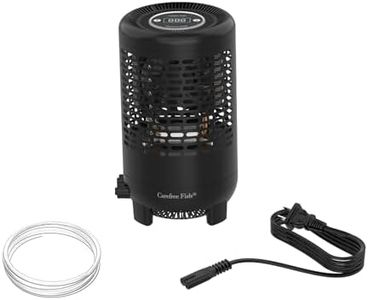 Carfree Fish Aquarium Chiller Semiconductor Technology Cooling Water Low Noise 35dB Long Service Life Small Size Energy-Saving for ≤12Gal Tank(Patent No.: US D1065431S)