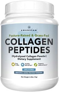 Collagen Peptides Powder XL 2.2lbs. Grass-Fed Hydrolyzed Collagen Protein. Paleo & Keto Friendly. Bovine Hydrolysate. Unflavored, Gluten-Free, Non-GMO. 18 Amino Acids. Enzymatically Processed.