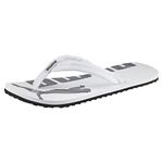 PUMA Unisex Epic Flip v2 Flip-Flop, White-Black, 7 UK