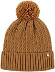 HEAT HOLDERS Ellery Winter Warm Thermal Womens Beanie One Size Fits Most (Mustard)