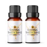 Sentinal Thirty Three Fragrance Oil 20ml (2x10ml) | Diffuser Oil for Home, Burner, Soap & Candle Making, Perfume Fragrance, Wax Melts, Car, Scented Aromatherapy Gift | Made in UK