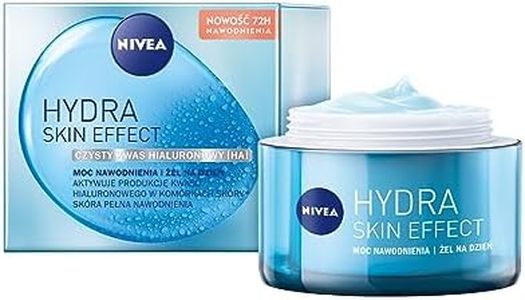 NIVEA Hydra Skin Effect Gel hydratant pour le visage de jour avec de l'acide hyaluronique 50 ml