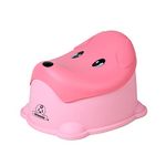 INFANTSO Removable Dog shape Baby Potty Seat/Chair With High Back Rest & Anti Skid Base (Age 1 to 4 Years)(LIGHT PINK)