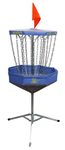 DGA Mach Lite Portable Disc Golf Practice Basket (Blue)