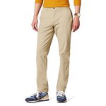 Amazon Essentials Men's Skinny-Fit Casual Stretch Chino Trouser, Khaki Brown, 32W / 30L