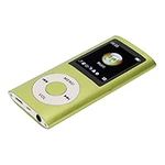 Yctze MP3/MP4 Player, Portable Music Player with Earphone, 1.8 inch HD Screen, Support up to 64GB Memory Card, 8H Playing time, Super Light Metal Shell(Green)