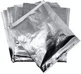 Foil Hamburger Wrappers - 100 ct. - Grease resistant Hamburger Bags keep your Cheeseburgers and Sandwiches Hot and your Guests and Customers Hands Clean.