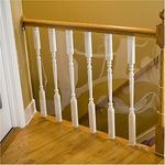 Cardinal Gates KS-15-P 15-Foot Gates Banister Shield for Pets Roll, Clear